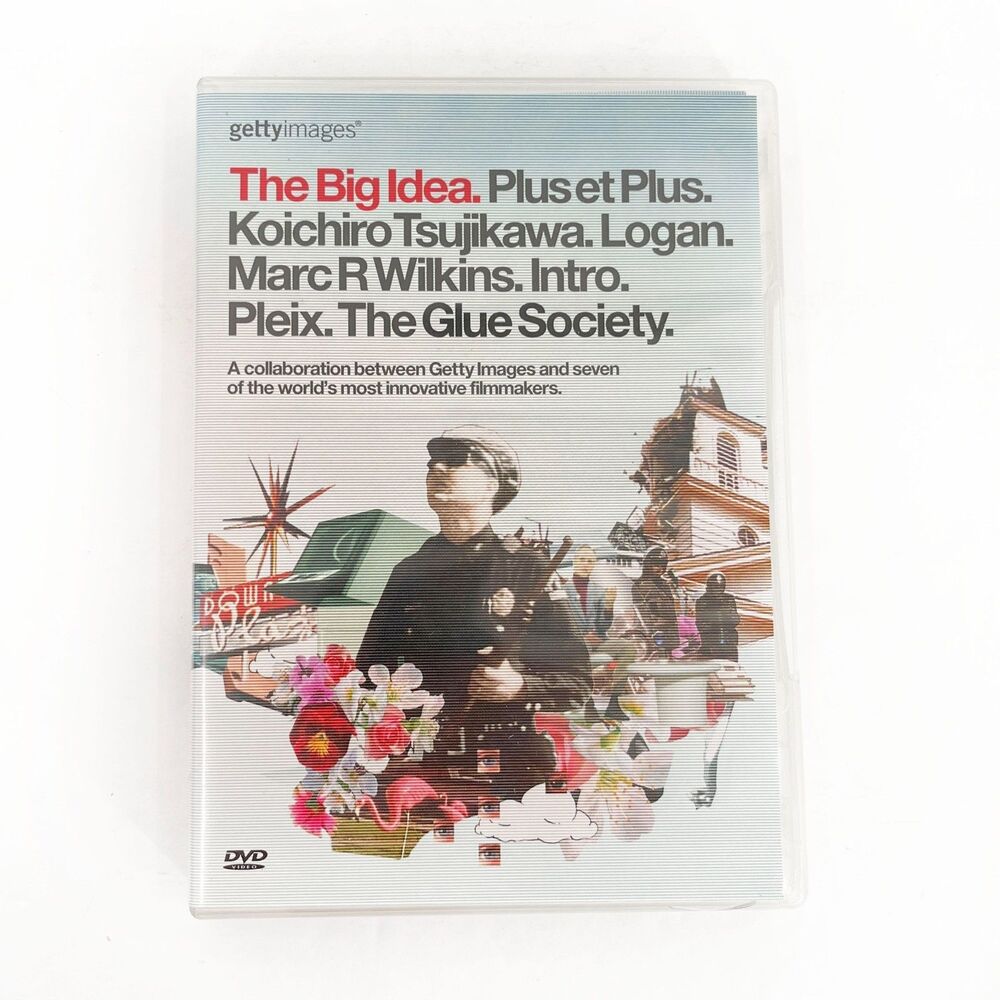 THE BIG IDEA GETTY IMAGES Film Maker Collab DVD includes book Insert